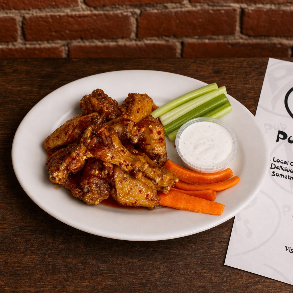 10 Buffalo Wings.