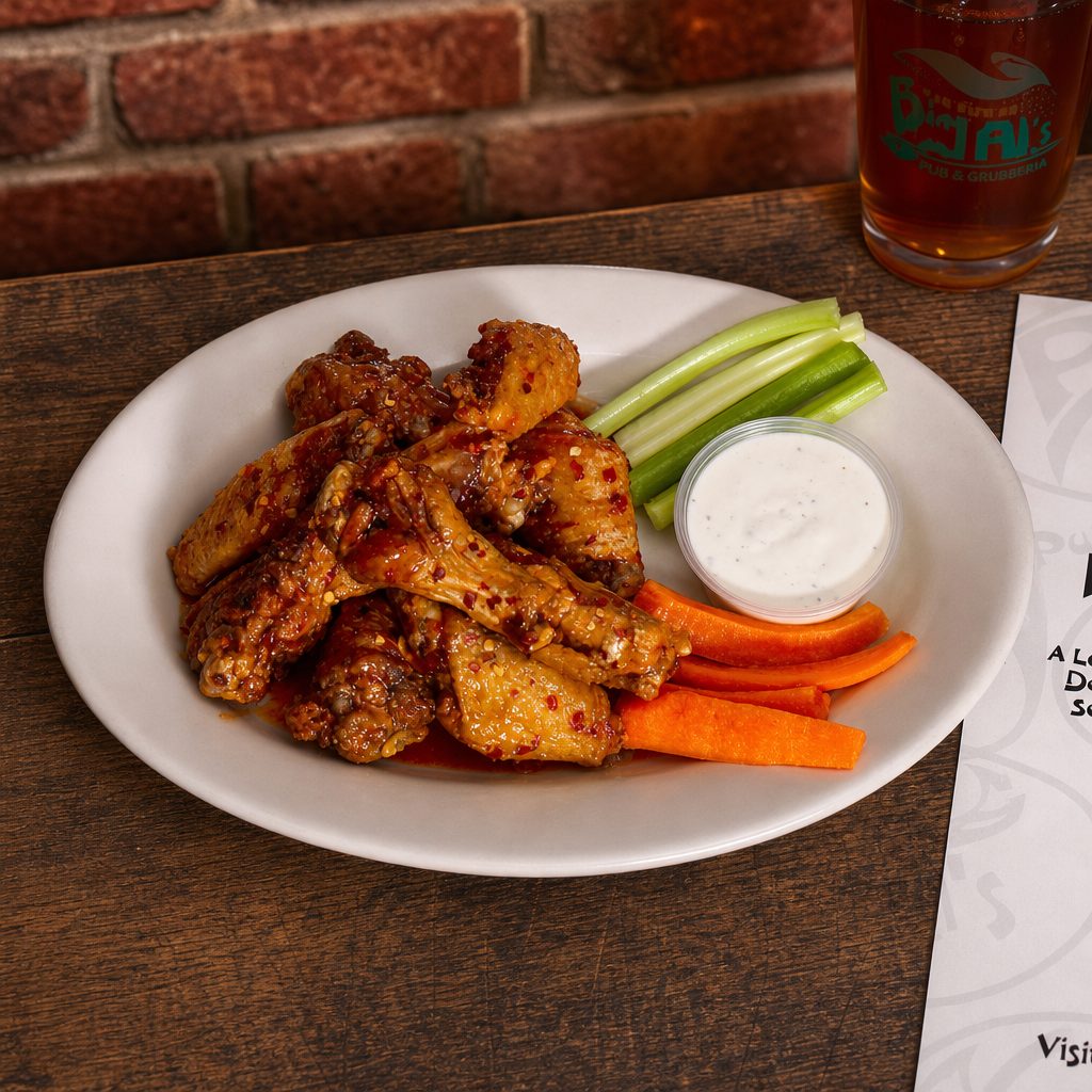 20 Buffalo Wings.