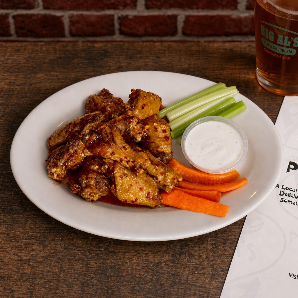 20 Buffalo Wings.